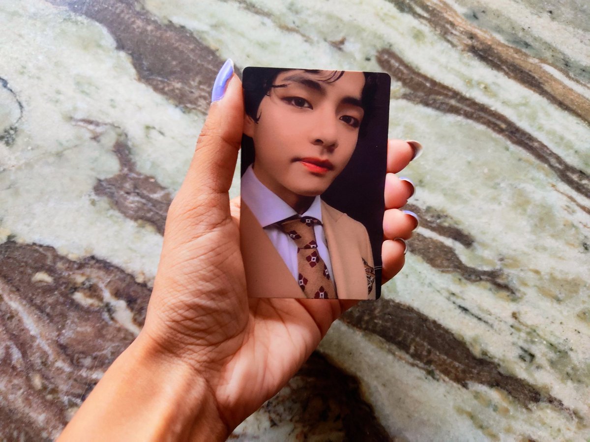 bts_echo_'s tweet photo. Hello Army !! 😍🥳 , Finally after a long waiting received my giveaway Tae photocard from the very sweetest @borahaehug . Thank you so much for doing the giveaways. Really appreciate it 🫂☺️
Thank you !! 
Have a great day ahead 💜 Borahae !!!
@borahaehugga https://t.co/riiTiQNSQf