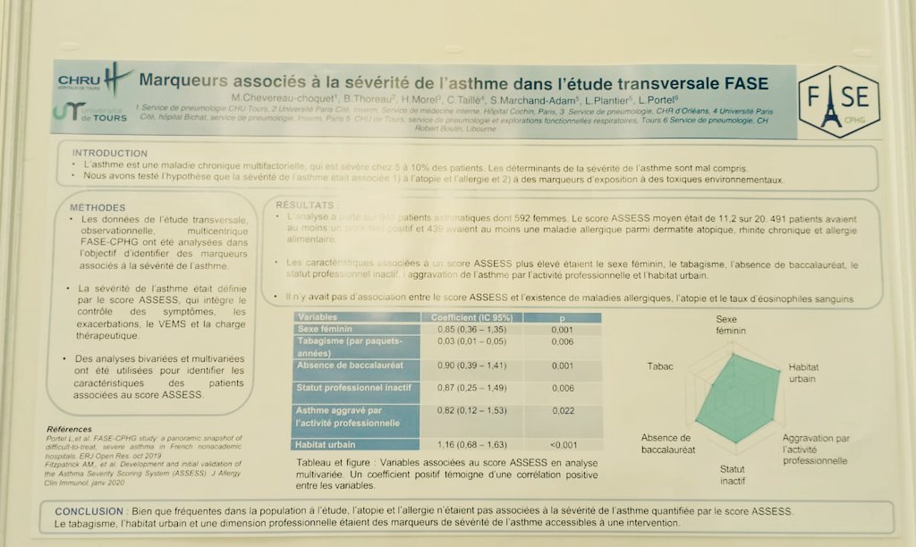 cphg (@pneumocphg) on Twitter photo #CPLF2023: en attendant la fin des inclusions notre cohorte FASE2 des asthmes sévères pris en charge en HG, un travail sur les marqueurs de l'asthme sévère de notre première cohorte FASE 1 menée par
<a href="/PortelLaurent/">Laurent Portel</a> #CPLF2023: en attendant la fin des inclusions notre cohorte FASE2 des asthmes sévères pris en charge en HG, un travail sur les marqueurs de l'asthme sévère de notre première cohorte FASE 1 menée par
<a href="/PortelLaurent/">Laurent Portel</a>