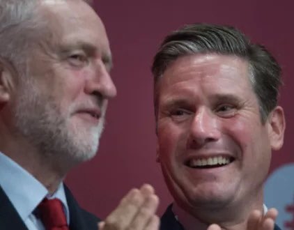 When Starmer succeeded Jeremy in 2020 he said “I want to pay tribute to Jeremy Corbyn, who led our party through some really difficult times, who energised our movement, &amp; who’s a friend as well as a colleague"
What happened?