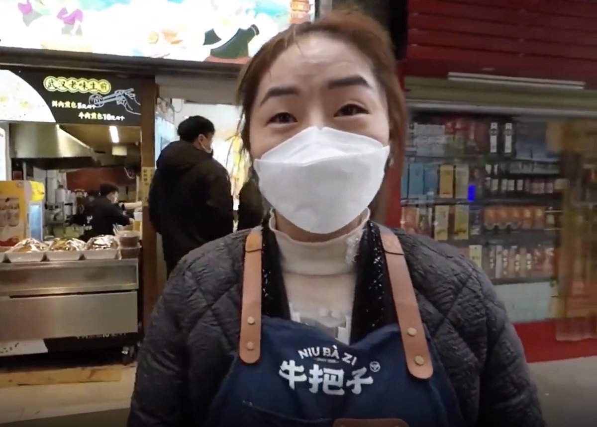 "A bowl of noodles is nothing. I just want to give them a warm feeling