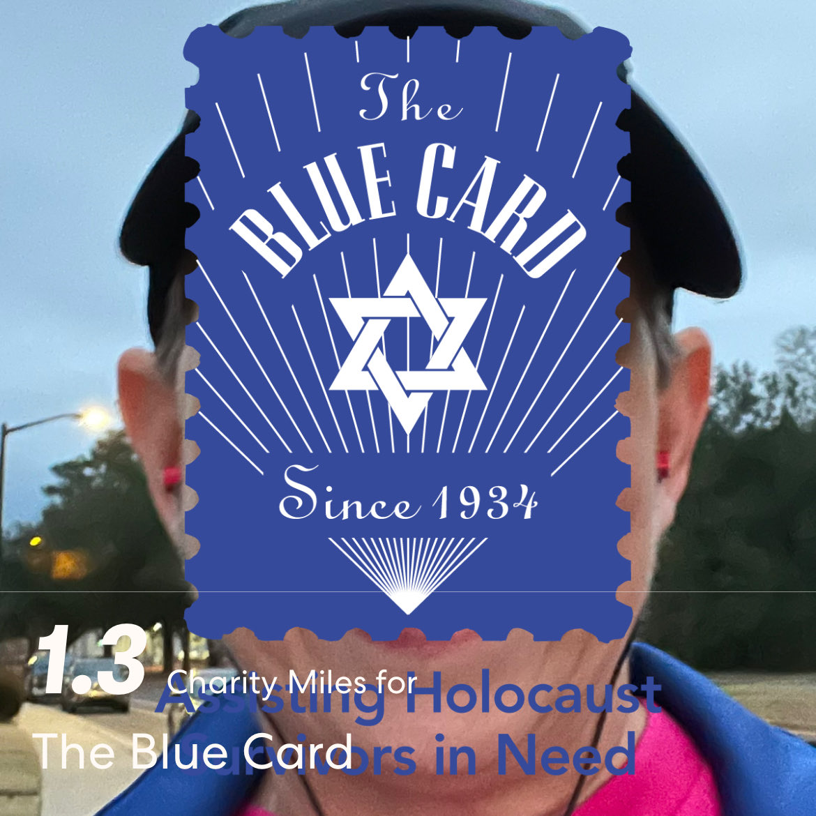 Today’s ⁦<a href="/CharityMiles/">Charity Miles</a>⁩ were for ⁦<a href="/TheBlueCard/">The Blue Card</a>⁩