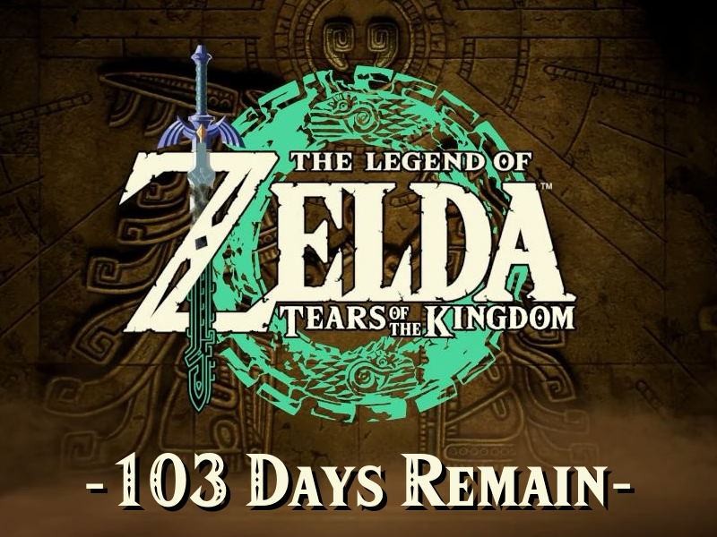 Zelda_Countdown's tweet photo. 103 days until the release of The Legend of Zelda: Tears of the Kingdom! https://t.co/xcM5SZfbc8