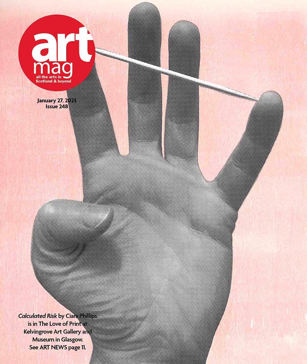 Artmag (@artmaguk) on Twitter photo OUT NOW: the new digital edition of ARTMAG has the latest Scottish arts news. View and download it: artmag.co.uk/magazine/artma…
Image Ciara Phillips, <a href="/GlasPrintStudio/">Glasgow Print Studio</a>.
#onlinemagazine #digitalmagazine #magazines #magazine #artmagazine #artmagazines #artmaguk #artmags OUT NOW: the new digital edition of ARTMAG has the latest Scottish arts news. View and download it: artmag.co.uk/magazine/artma…
Image Ciara Phillips, <a href="/GlasPrintStudio/">Glasgow Print Studio</a>.
#onlinemagazine #digitalmagazine #magazines #magazine #artmagazine #artmagazines #artmaguk #artmags