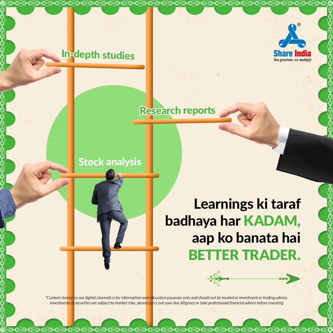 shareindiasec's tweet image. Report card ho ya research report, dono sirf seekhati hi nahi, aage bhi badhati hai👀

Toh ab waqt hai aage badh kar trade karne ka with #ShareIndia's research reports

#IndiaKaApnaTradingPlatform #StockMarket #Trading #TradingAnalysis #ResearchReports #ShareIndiaAnalysis