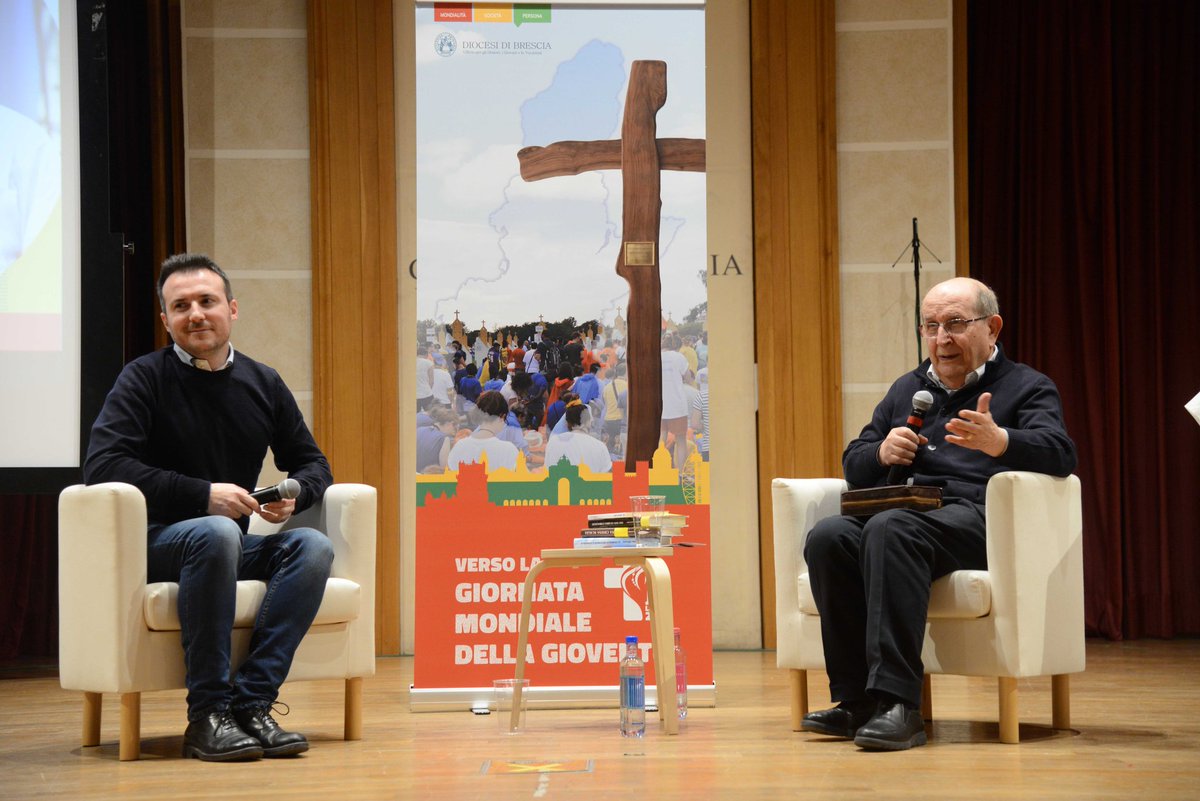 Beati i miti. In ascolto di Ernesto Olivero <a href="/SermigTorino/">Arsenale della Pace</a> in dialogo con i #giovani di #brescia in preparazione alla #GMG di #Lisbona <a href="/VdP_Brescia/">La Voce del Popolo</a>