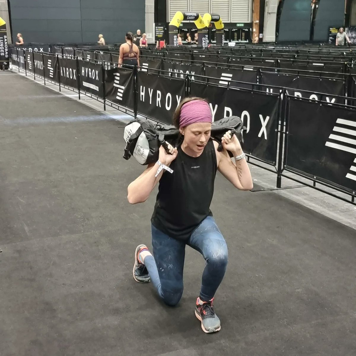 Congratulations to Emily for smashing #hyrox Manchester!