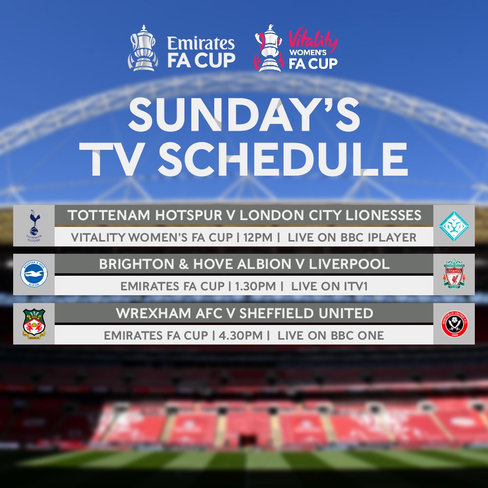 fa cup matches on tv
