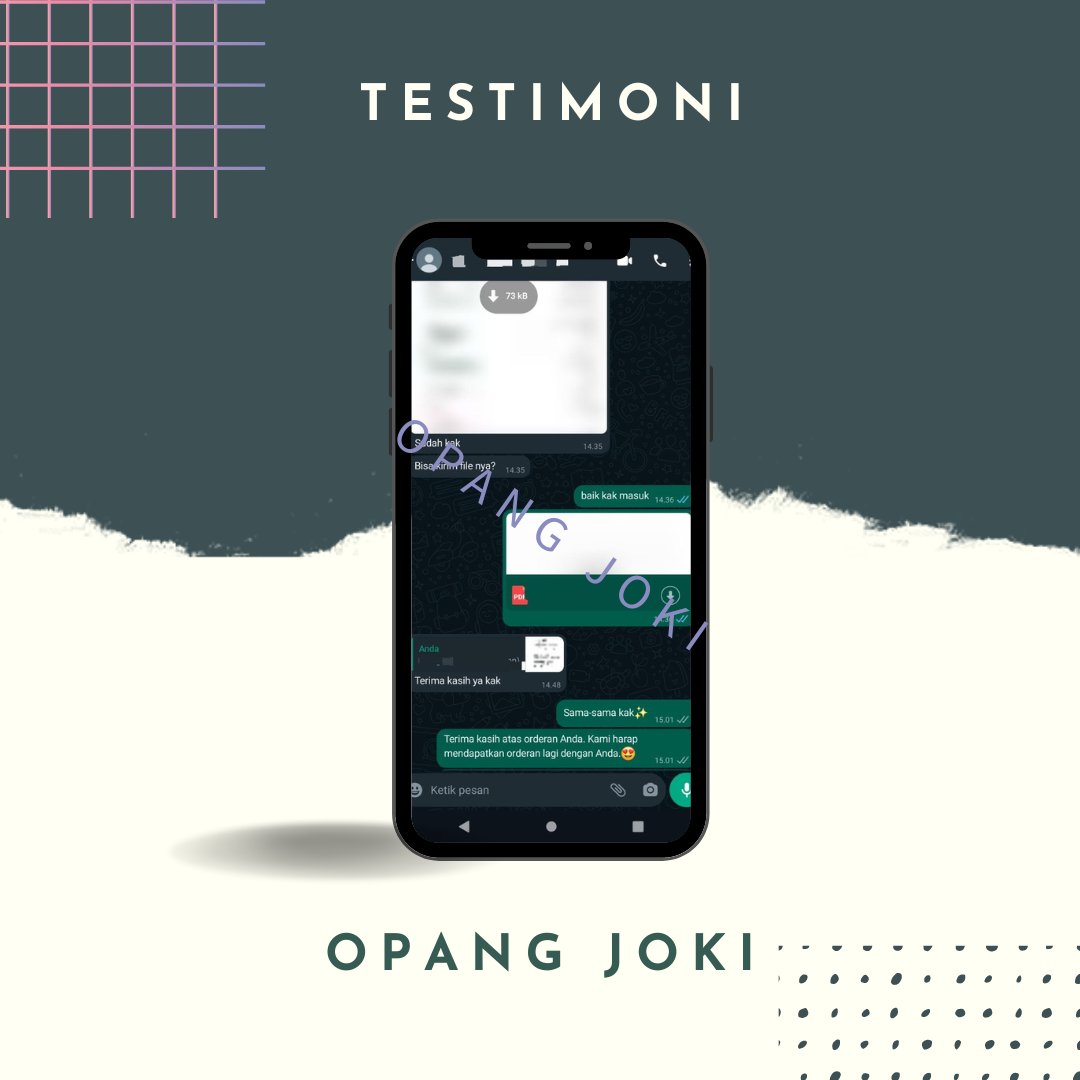 JokiOpang's tweet image. Testimoni cust 48 joki tugas informatika✨#jokitugas #Jokiinformatika