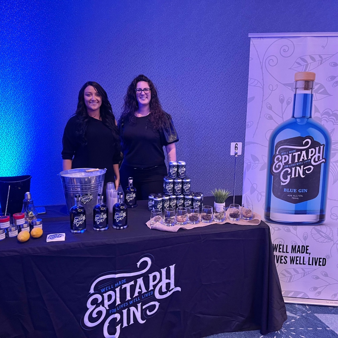 epitaphgin's tweet photo. Had a great time at the Renaissance Hotel in Edmonton at the Gin Festival!💙

#WellMadeForLivesWellLived https://t.co/6VGcRzUs8A