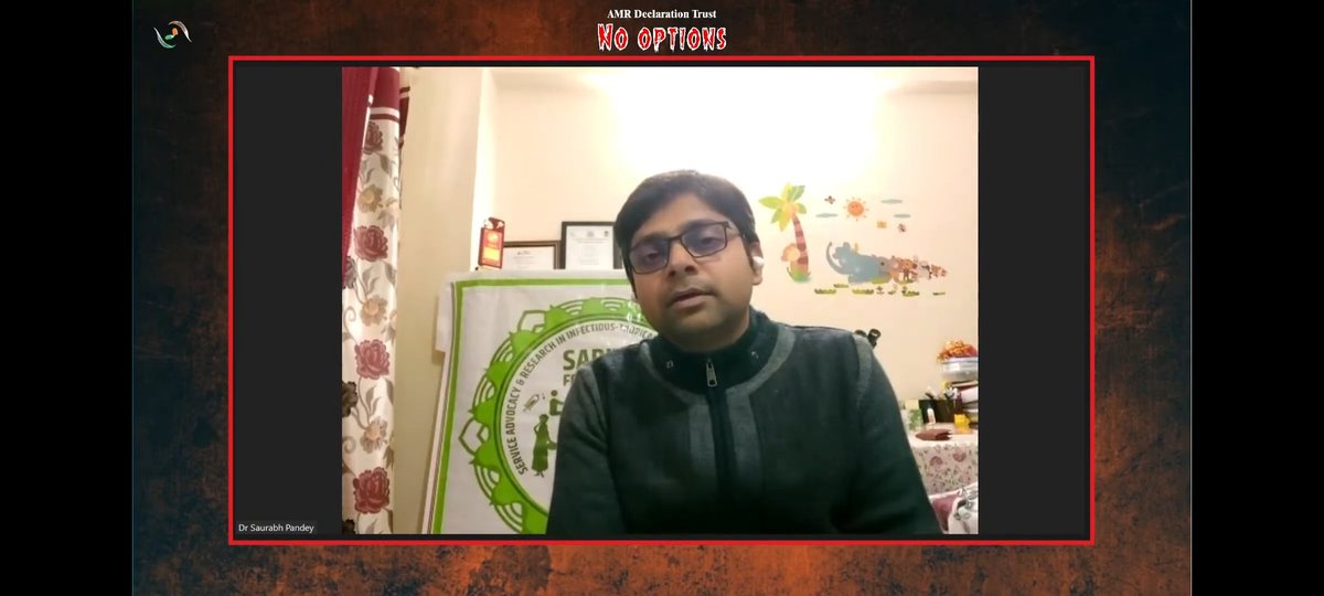 It was great participating in 'NO OPTION' webnair on Antimicrobial Resistance organised by <a href="/AmrDeclaration/">AMR DECLARATION</a> . Great insights provided by reputed Infectious diseases specialist,  journalists and media person. 
Hope to continue the collaboration for a better world!
<a href="/SAURABH15197679/">Dr Saurabh-UP_Infection Doctor</a>
