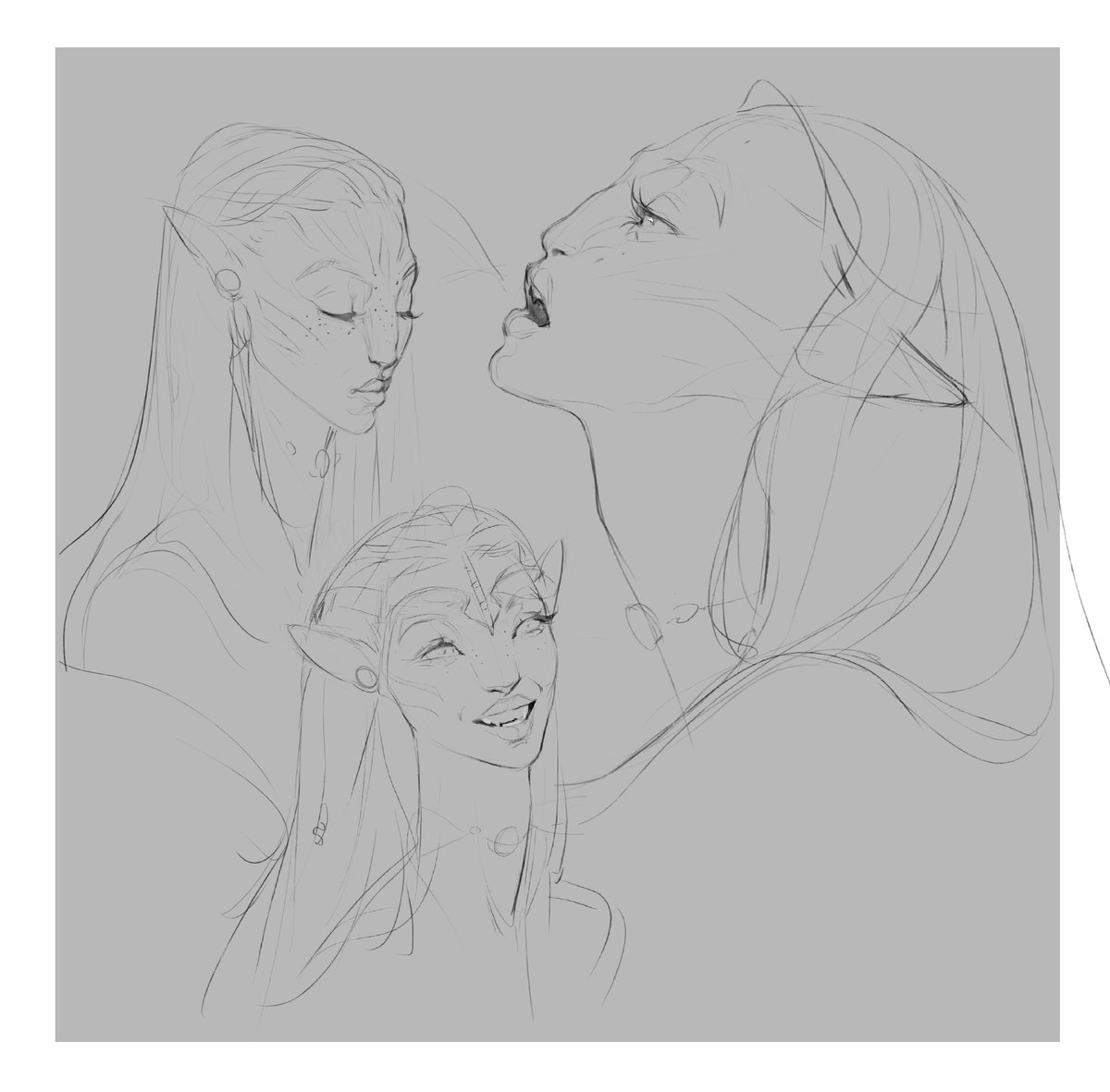 Yes, more sketches of Neytiri, how'd you guess 🤓
#Neytiri #Avatar #AvatarTheWayOfWater #fanart