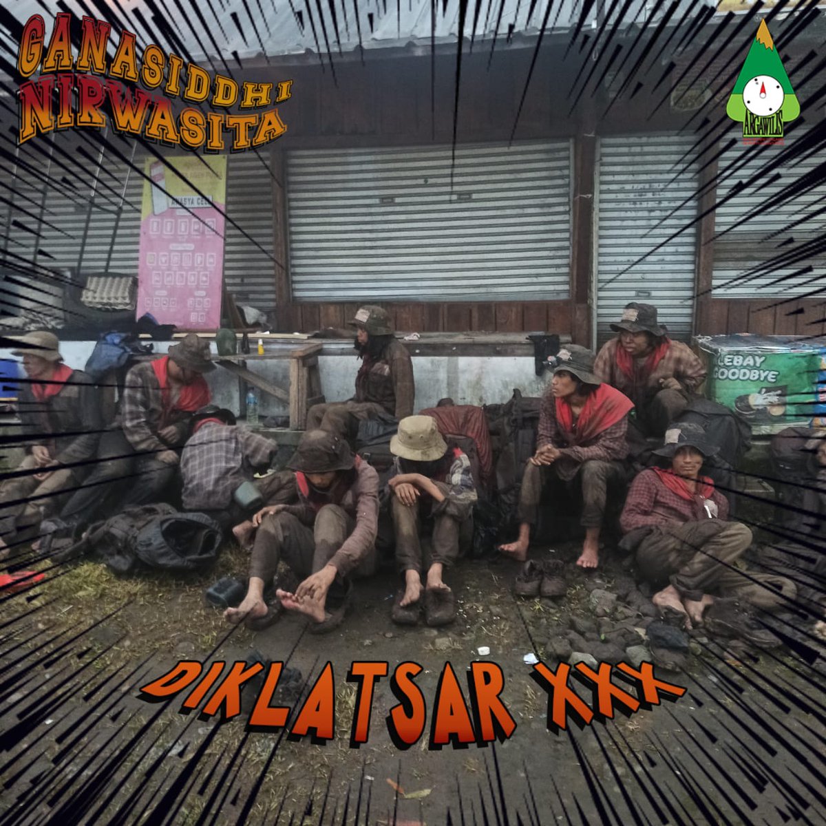 ArgaWilis's tweet image. Sedang melaksanakan ibadah longmarch dua hari satu malam. Cing salabar barudak 🔥🔥🔥

#diklatsarxxx #mapala #argawilis #ganasiddhinirwasita