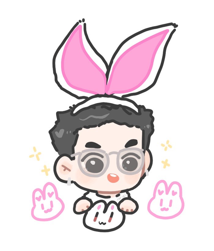 还是兔兔！🐇

<a href="/official_mino_/">official_mino_</a> 😘

#宋旻浩 #MINO #WINNER #fanart #minofanart #송민호