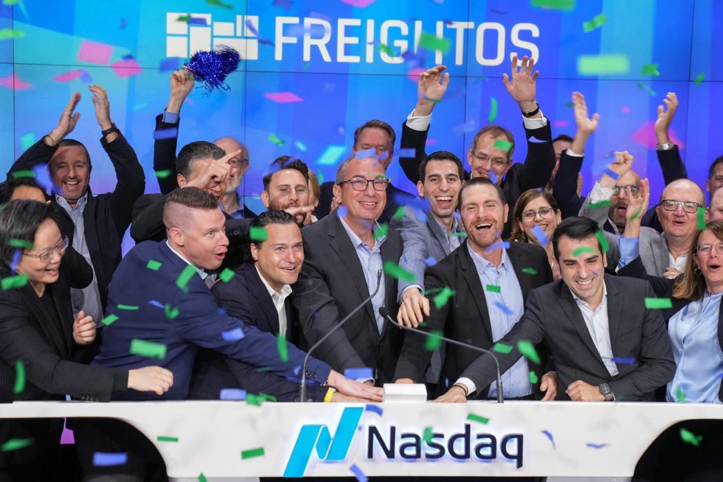 leu_juls's tweet image. Hell yeah!
So happy to be part of Webcargo by @freightos family! Now on Nasdaq! Can’t wait to see where this 2023 will lead us! #freightos #webcargo #CRGO #nasdaq #freight