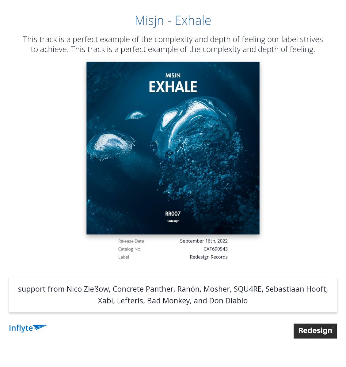 Redesign Records tweet media