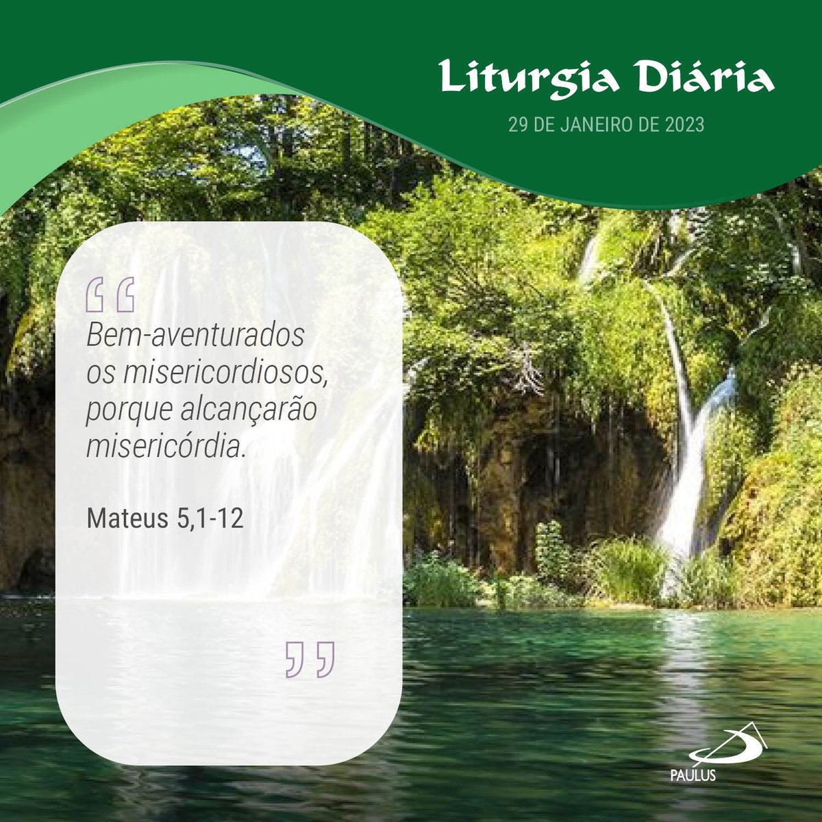 PALAVRA DA SALVAÇÃO 🤗🙏

#LiturgiaDiária #PalavradeDeus #Evangelho #PAULUSeditora