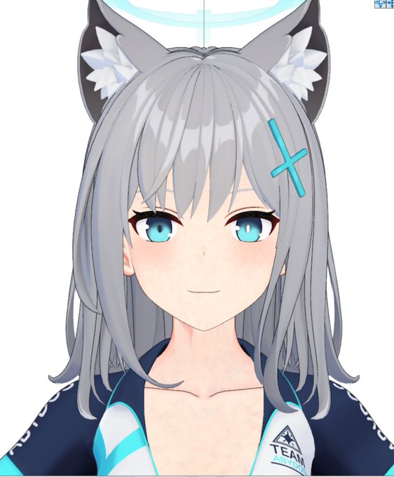 黒目をちょっと描き直した 