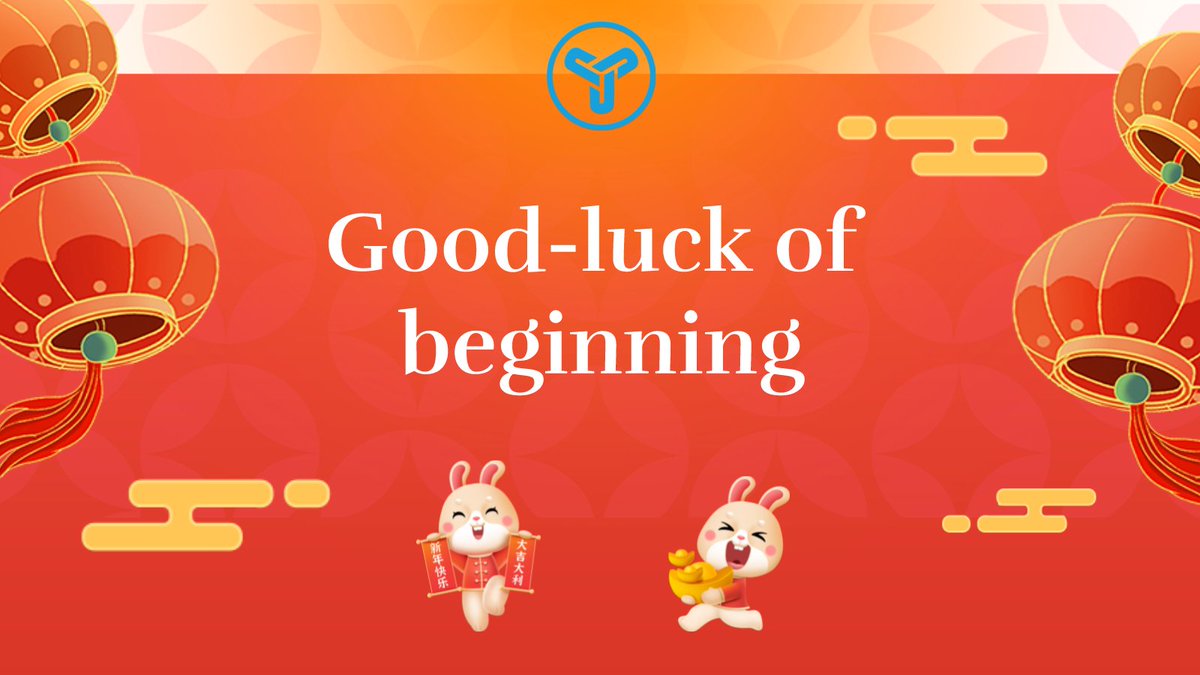 yuanchain's tweet photo. Hope everything at work gets off to a good start!
#YCC #RABBIT2023 #HappyChineseNewYear https://t.co/bBTGOGCl9r