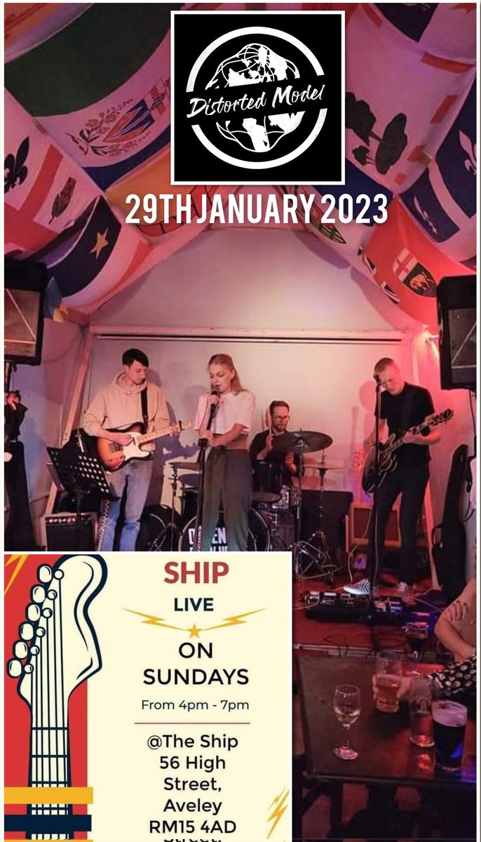 DistortedModel's tweet photo. It's Gig day!
Today we play our second ever gig at The Ship in Aveley 😁
See you there
🌍❤️🎶
#distortedmodel #shoegaze #dreampop #ambient #vocals #bass #rythmguitar #leadguitar #drums #newmusic #livemusic #secondgig https://t.co/qCzEgLTDJE