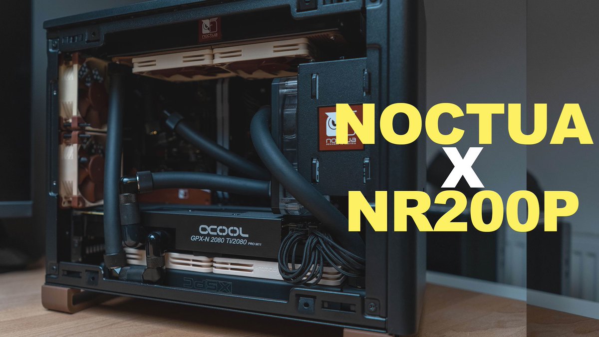NR200P mit maximaler Anzahl an Noctua Lüftern!
Chocolate SSF-Build youtu.be/DkQaB43yMls via <a href="/YouTube/">YouTube</a>