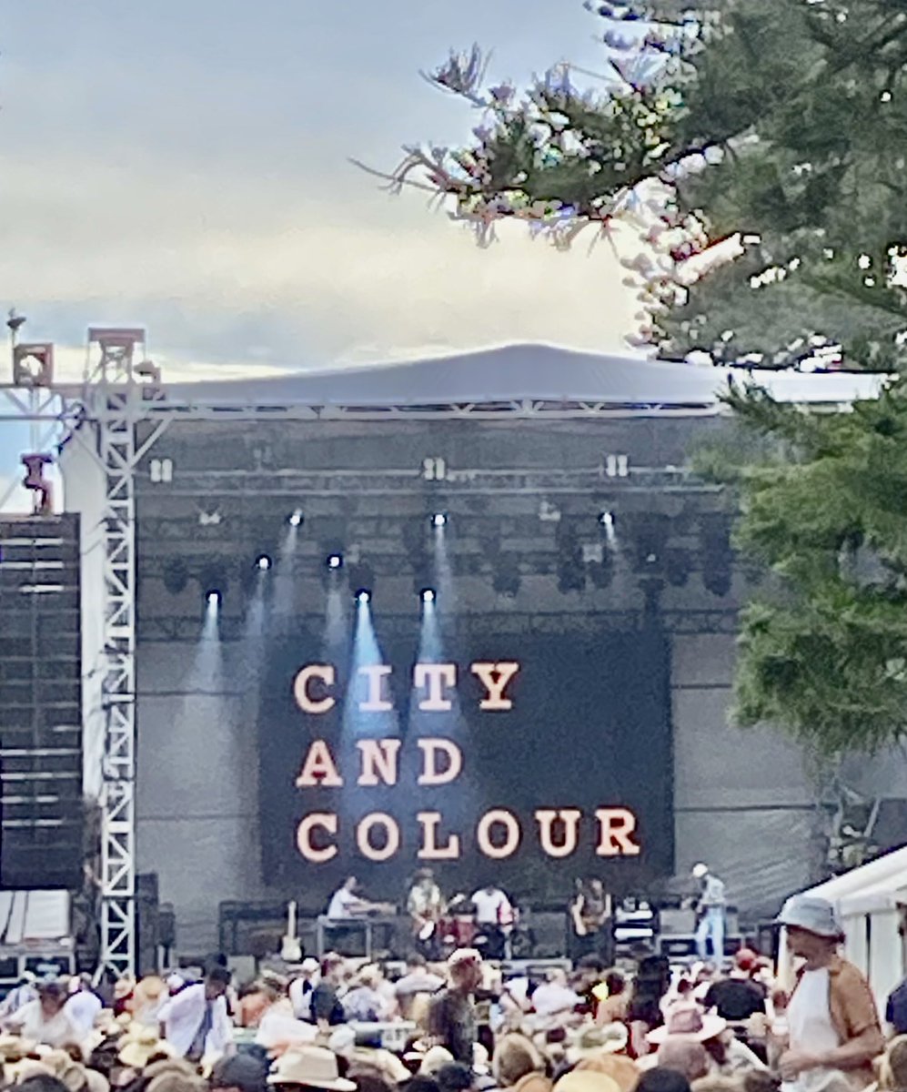 TonyBlazevich's tweet image. Thanks to our Canadian mates for sending this band to Aus. Watching them in Fremantle, Western Australia and loving it. #cityandcolour (and thanks for spelling your name correctly 👍😉)