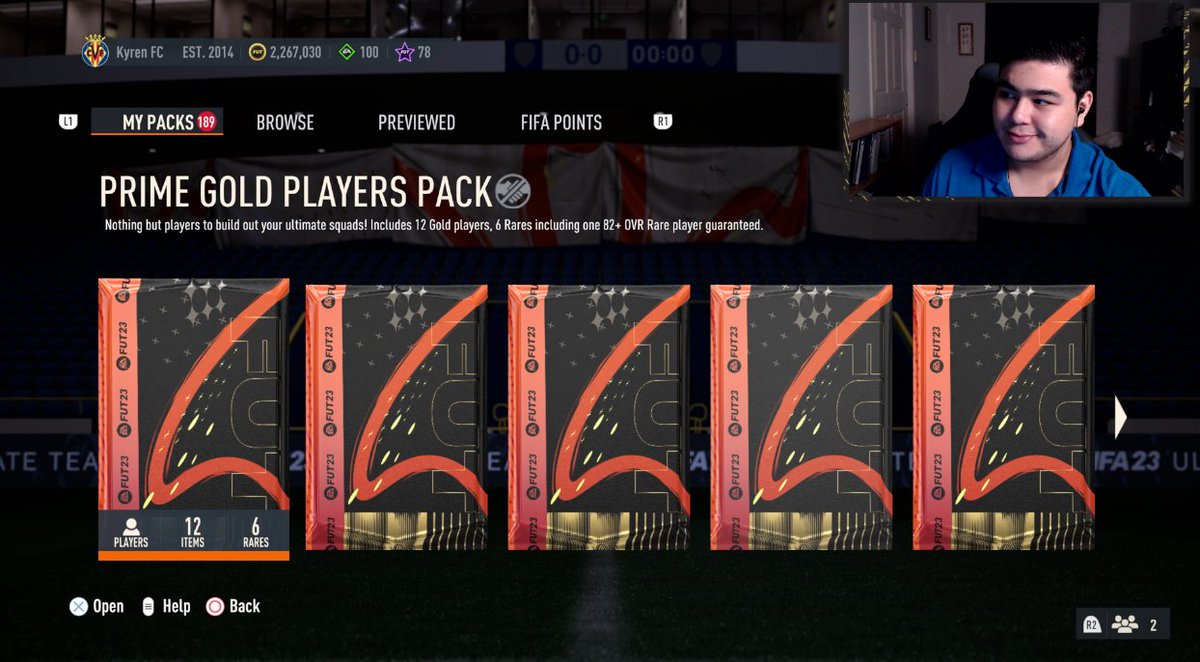 🔴 We are LIVE: twitch.tv/kyrenfc

Run and food done, back ready for night session of TOTY Pack Opening Day 2. 😁