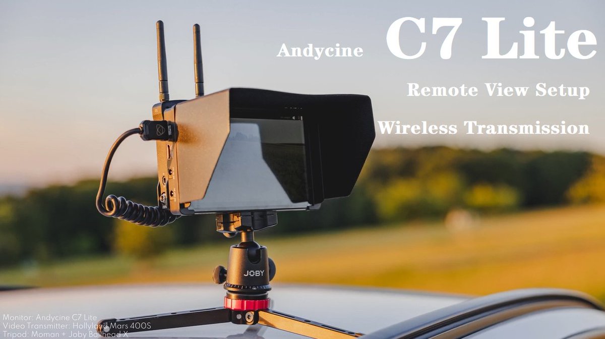Andycinegear's tweet photo. Andycine C7 Lite touchmonitor offers optimal settings for remote operation via wireless transmission.
#cameramonitor #wirelesstransmission #touchmonitor #filedmonitor #dslr #dslrcamera #videomonitor #director #directormonitor #remoteoperation https://t.co/Um87Eowfzb