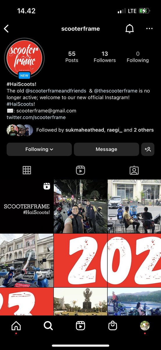 Scooter Frame tweet media