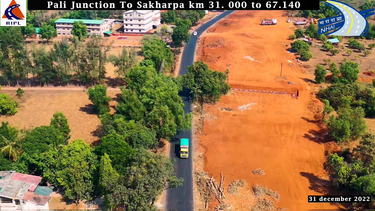 Infra News India (INI) on Twitter "Land clearing started for RatnagiriKolhapur section of 