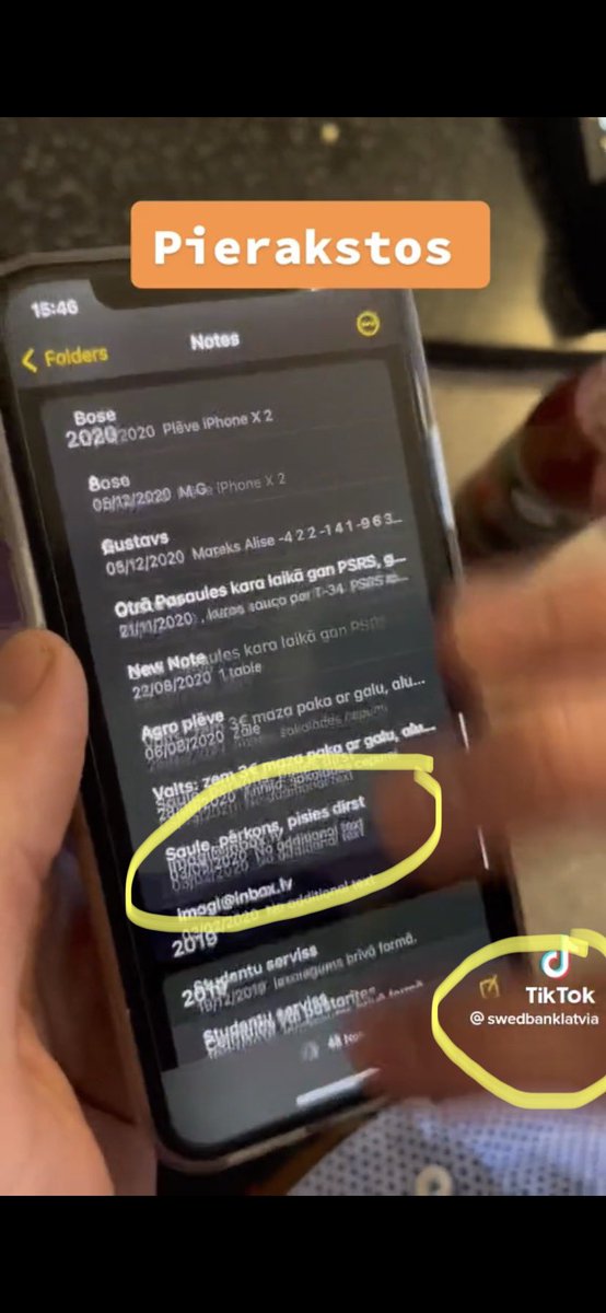 Un šeit mēs bērni redzam, ja filmē savu telefona/datora ekrānu ir labāk to pēc tam pārskatīt slow motionā! Savādāk būs kā ar <a href="/SwedbankLatvia/">Swedbank</a> pirmo TikToku!