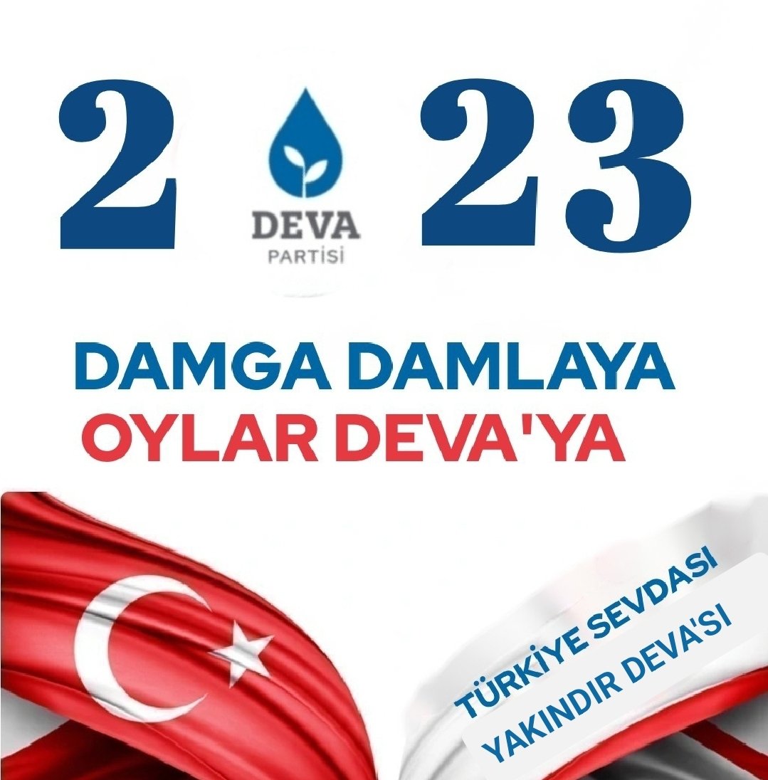 Damga DAMLA’ya, 

Oylar DEVA'ya, 

#OylarDEVAOlsun