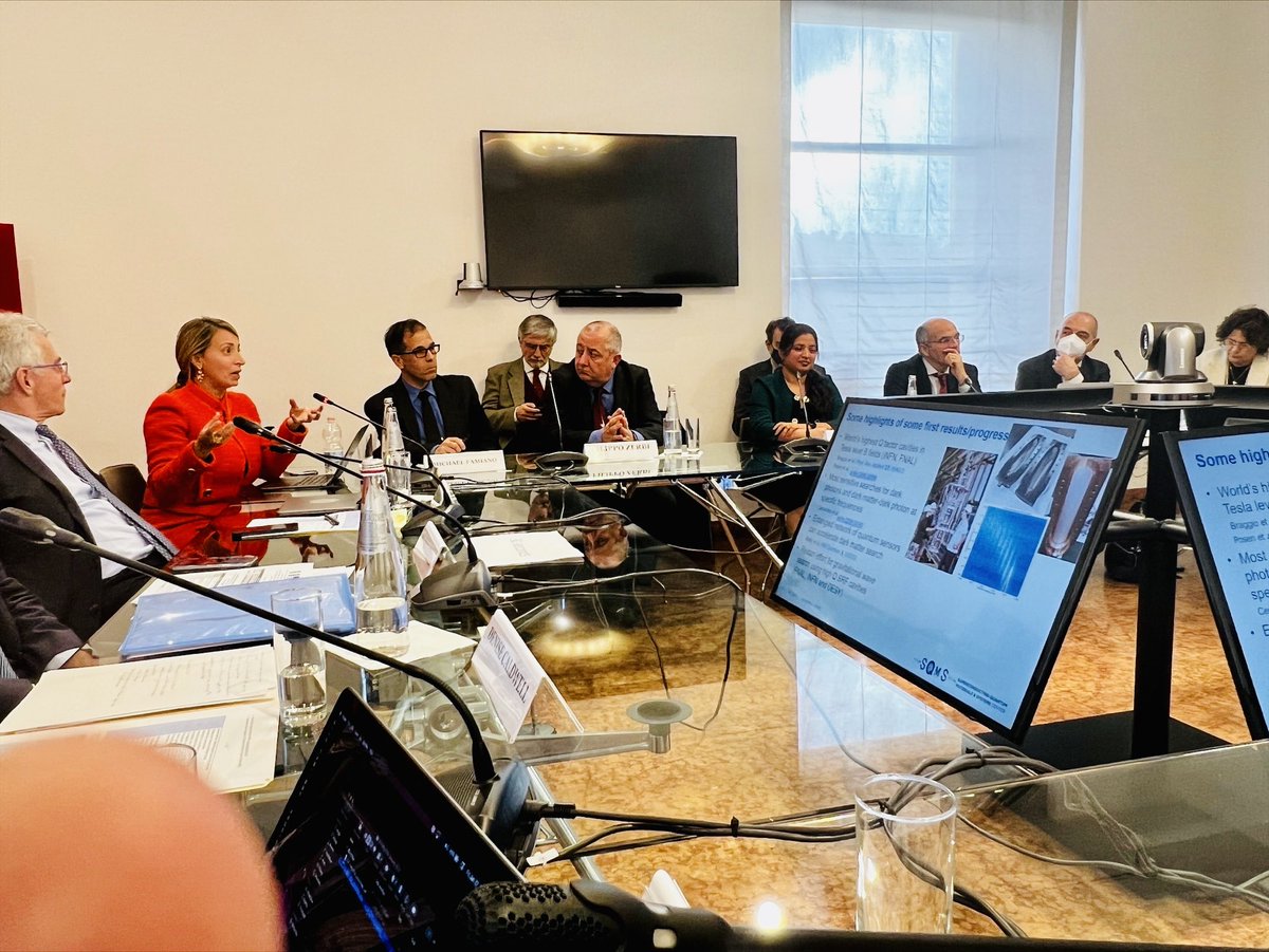 Anna Grassellino (@grassellinosrf) on Twitter photo It was an honor to participate to the U.S. Italy JCM in Rome organized by the <a href="/ItalyMFA/">Farnesina 🇮🇹</a> and <a href="/StateDept/">Department of State</a> and highlight the important cooperation in QIS and particle physics between <a href="/Fermilab/">Fermilab</a> <a href="/sqmscenter/">SQMS Center</a> <a href="/INFN_/">INFN</a> <a href="/doescience/">DOE Office of Science</a> It was an honor to participate to the U.S. Italy JCM in Rome organized by the <a href="/ItalyMFA/">Farnesina 🇮🇹</a> and <a href="/StateDept/">Department of State</a> and highlight the important cooperation in QIS and particle physics between <a href="/Fermilab/">Fermilab</a> <a href="/sqmscenter/">SQMS Center</a> <a href="/INFN_/">INFN</a> <a href="/doescience/">DOE Office of Science</a>