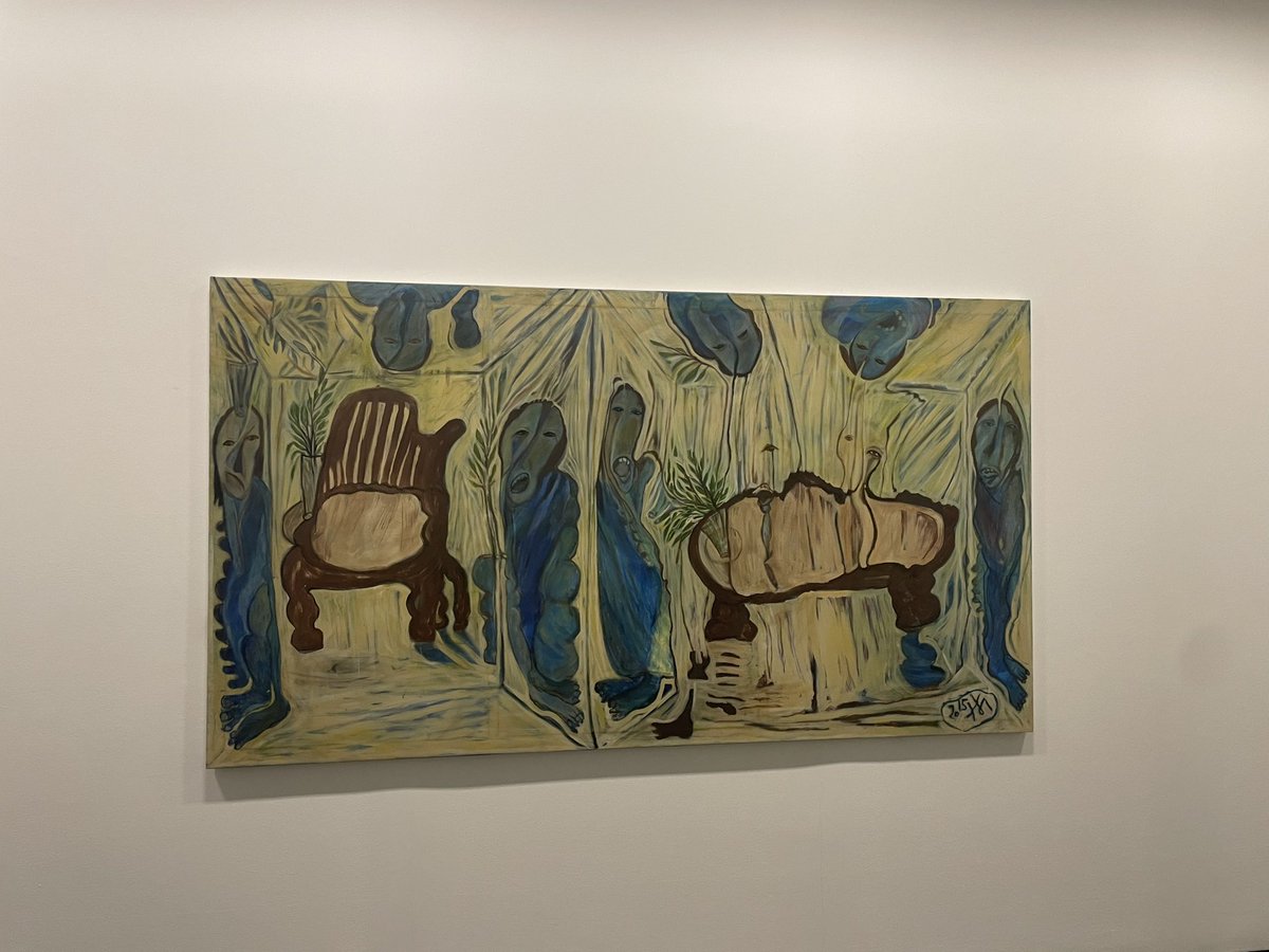 I had a fabulous evening at The Serpentine watching Kamala Ibrahim Isha’s art inspired by her relationship with spirituality, kinship and connections with the natural world, Ceremonies of Oneness.