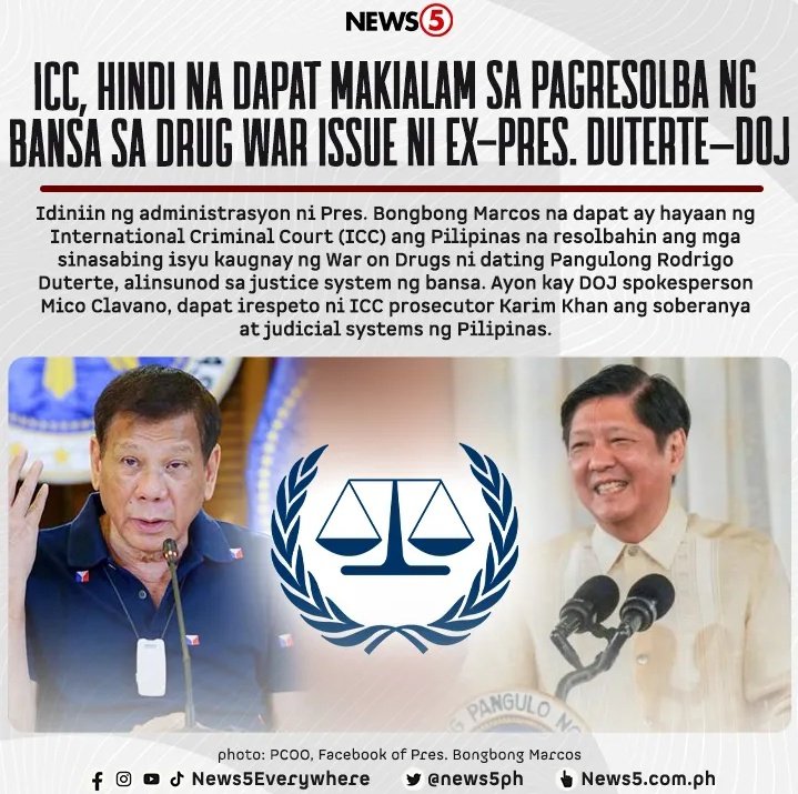 Mas malaki siguro ang bigayan ng ICC sa Pinas kaya nagpupumilit kahit never naman makaka enter 🤣