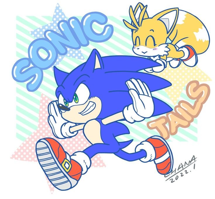 sonic the hedgehog, shadow the hedgehog, and tails (sonic) drawn by c52278