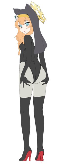 ぴっちりマリーちゃんの下描き 