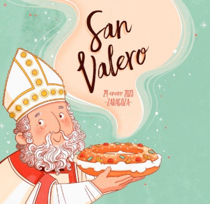 LuisLarrodera's tweet photo. ¡Feliz San Valero, zaragozanos y zaragozanas!
¡Qué no falte un buen roscón! ❤
#SanValero #Zaragoza #Patrón https://t.co/gkDDNQgeX5