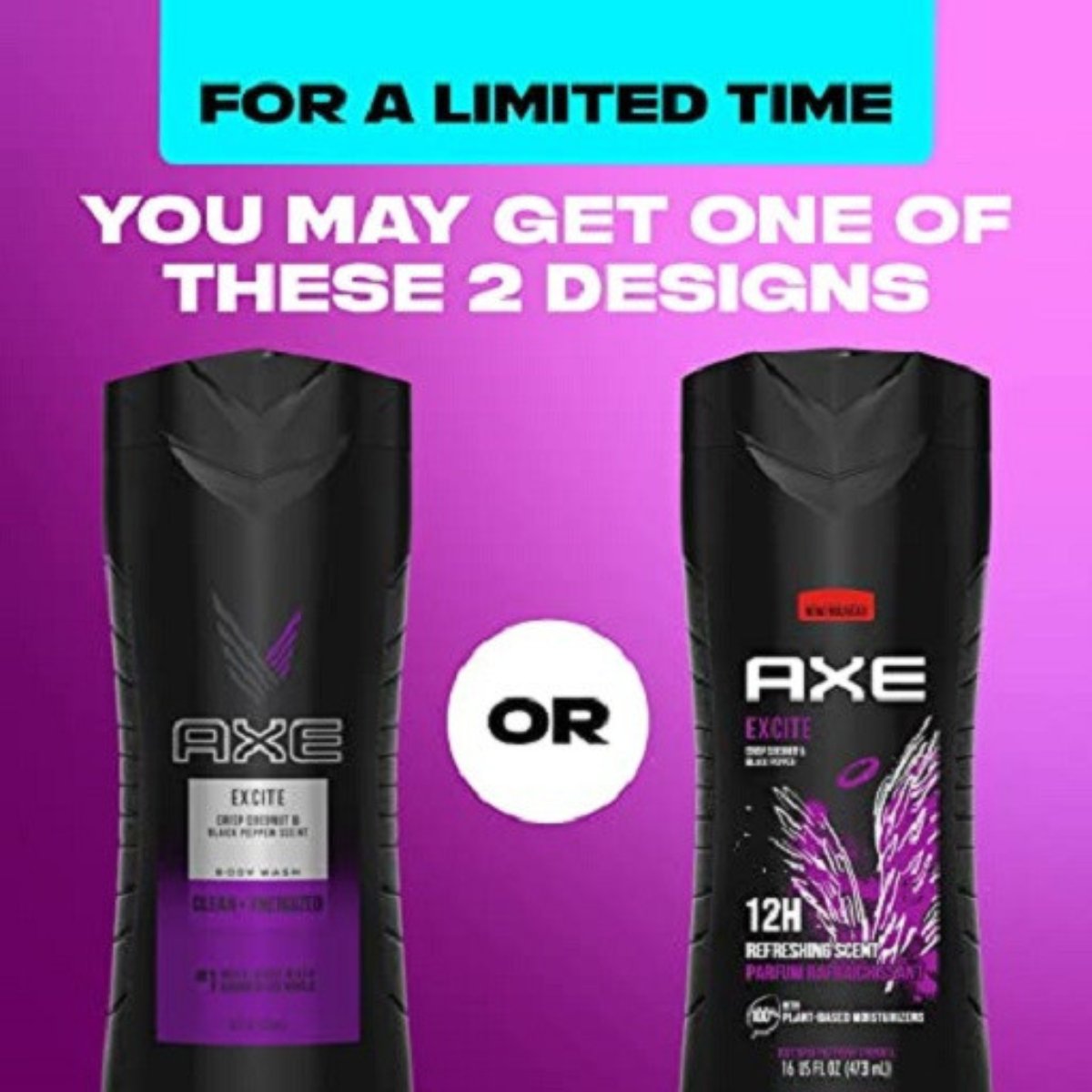 fixnity's tweet photo. AXE Body Wash 12h Refreshing Scent Excite Crisp Coconut &amp; Black Pepper with 100% Plant-Based Moisturizers 16 oz
Visit now👉https://t.co/uxA4y8xeLU
#Beauty #Health #Clothing #Feminine_Care #Food #Household #Kitchen #Mainstays #Fixnity https://t.co/Yy2jK9QTZ4