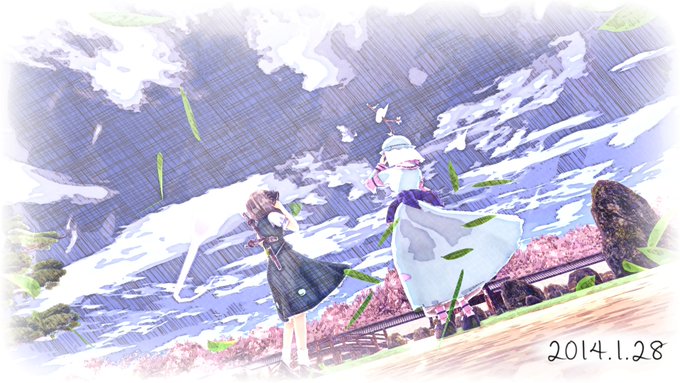 2014年1月28日なだけ
黙ったまま妖夢と空を見上げ続けた幽々子なだけです
#だけです 