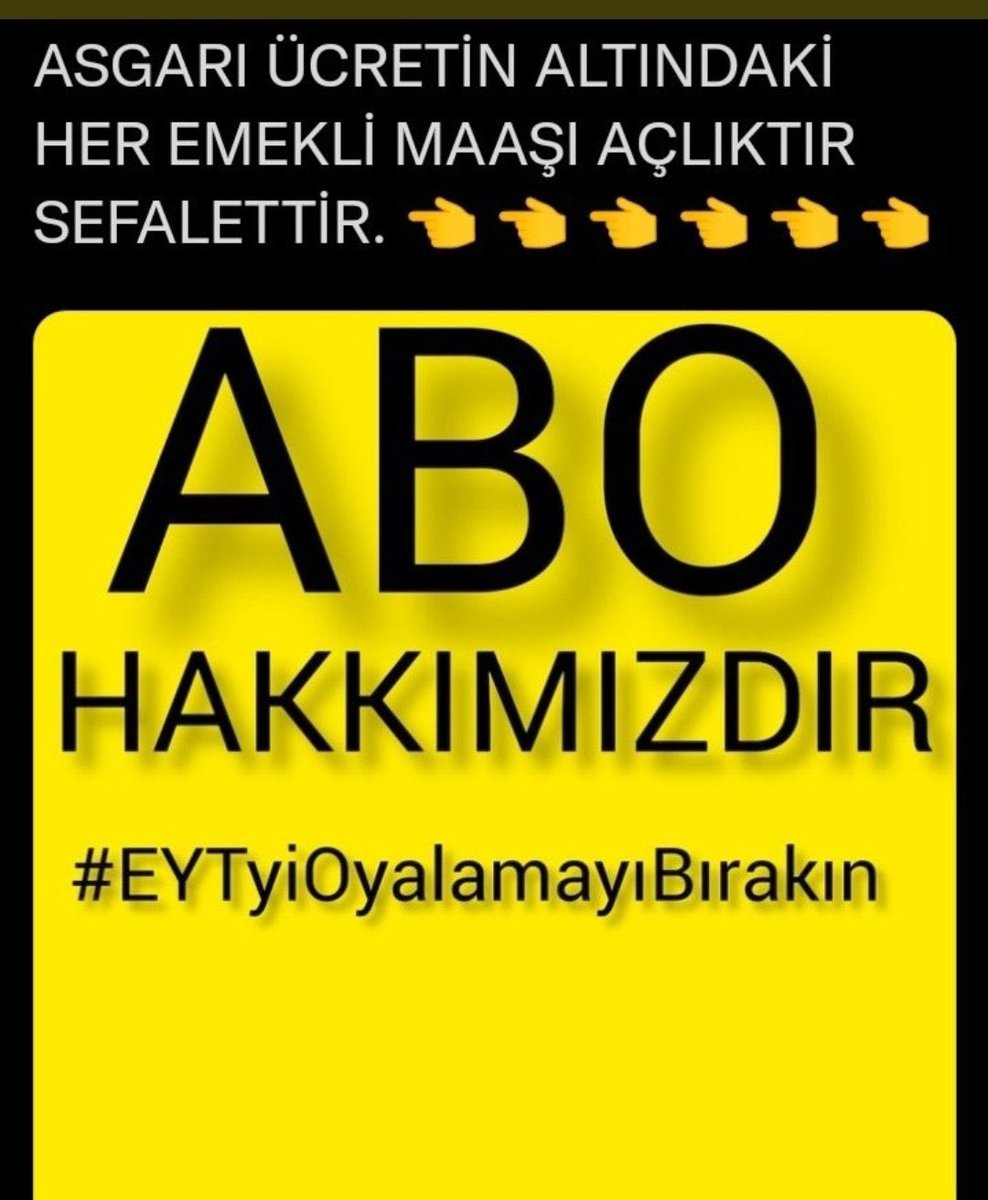 yldrm30458274's tweet photo. EYT’li kardeşlerime sesleniyorum bizlere bu kadar ızdırabı ,acıyı , uykusuzluğu yaşatanlara ve mağdur eden bir avuç Seçilmişlere sandıkta unutmayalım. Onlara en güzel hediye erken emekli edelim . #EYTliYasayıBekliyor https://t.co/hFxRNOTXP6