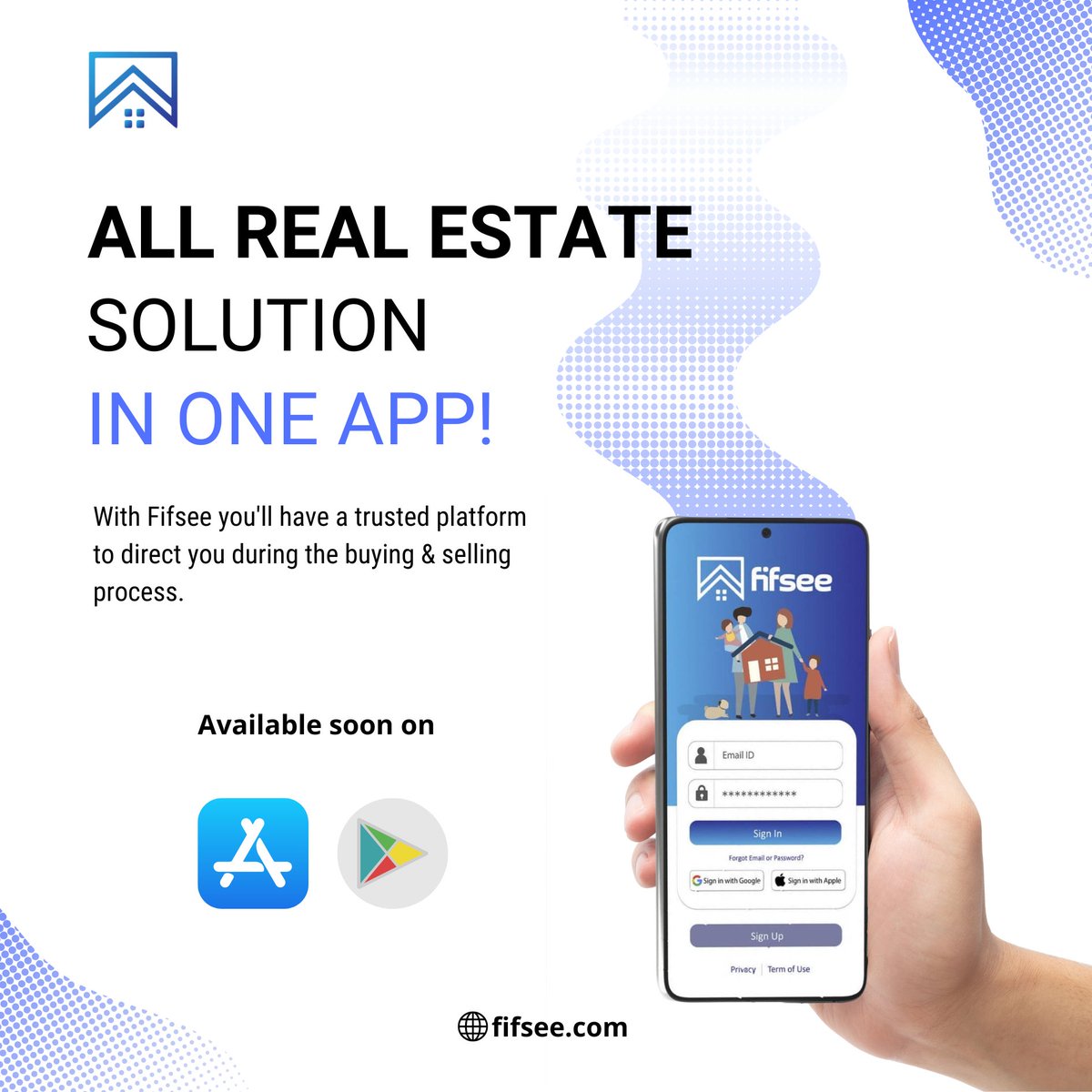 fifseeofficial's tweet photo. Buying or selling a #home involves complex legal and financial paperwork. With #Fifsee you'll have a trusted platform to direct you during that process. You can list #properties, schedule appointments, and chat with related parties with the application.
#RealEstate https://t.co/FmVIghBX6N