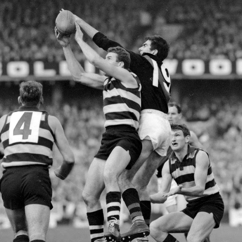 GeelongCats's tweet photo. Geelong is mourning the passing of premiership defender and former coach, John Devine, who passed away on Sunday at the age of 82.