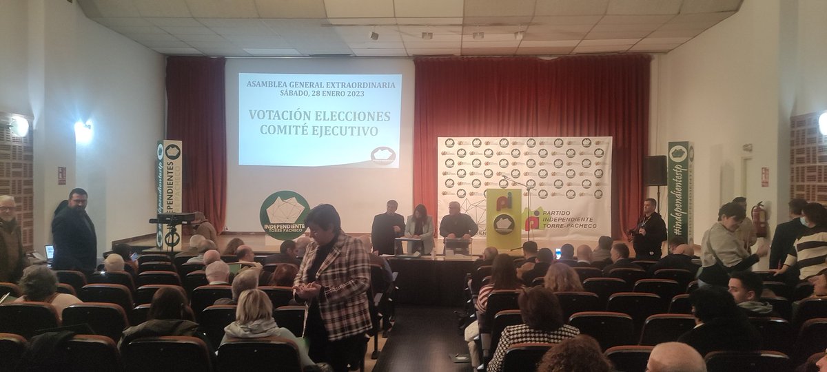 Ayer representando a <a href="/2esMas/">Plataforma #2es+ por la Biprovincialidad</a> acudimos a Asamblea de Independientes #TorrePacheco ofreciendo nuestro apoyo a Antonio León y a <a href="/independienteTP/">Independientes_TP</a>

También estuvieron apoyando <a href="/PleamarC/">pleamar.ci@gmail.com</a> San Javier @MCdeCartagena <a href="/CifaFuenteAlamo/">CIFA Fuente Alamo</a> <a href="/AispSanPedro/">AISP San Pedro del Pinatar</a> e independientes de Mazarrón y Alguazas