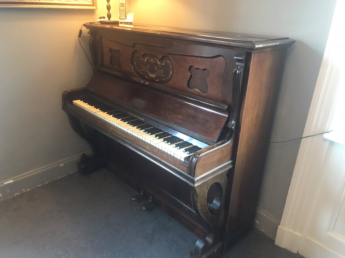 Last ditch attempt to get rid of our piano…for free! Feels like mission impossible