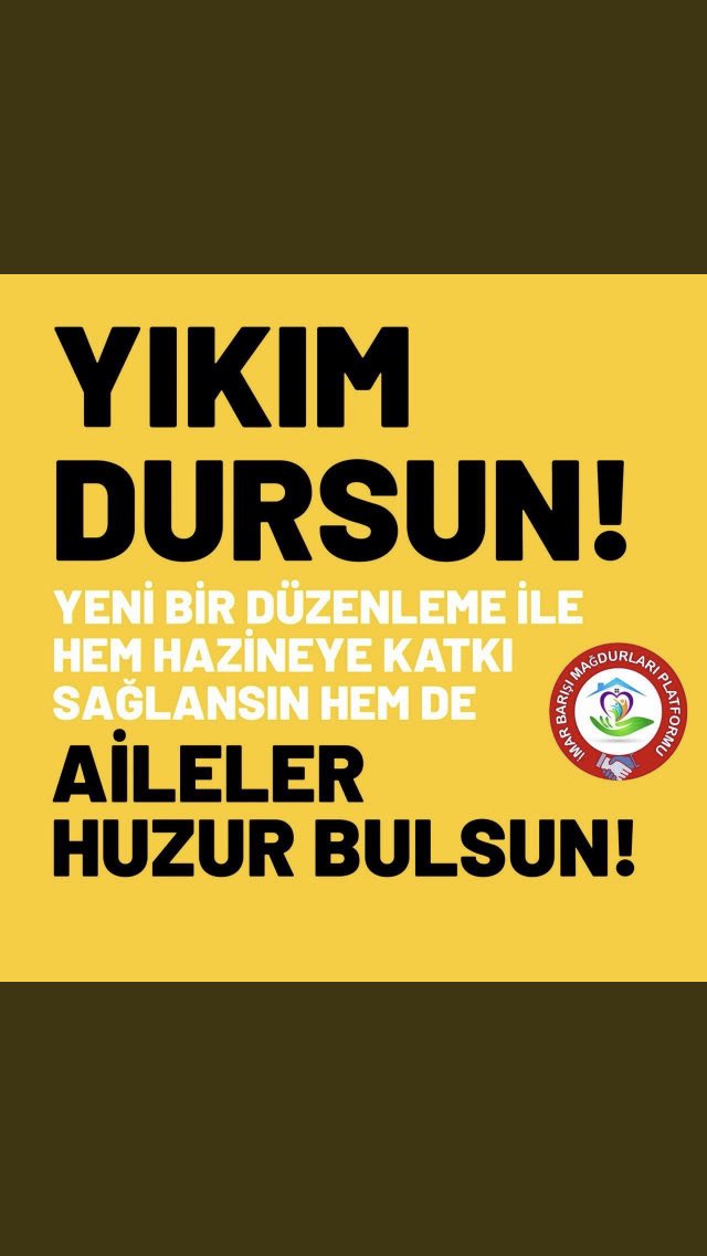 avahmetpoge's tweet photo. Bir yandan dar gelirliye ucuz konut verirken bir yandan borç harç başını sokacak ev yapmış vatandaşın evini yıkmak tenakuzdur. https://t.co/SmFOIAxOIS