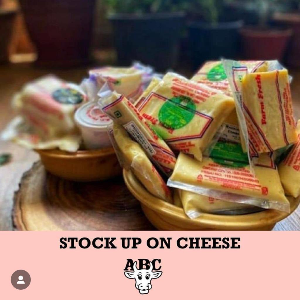ABC_Farms's tweet photo. Which one is your favourite?

To order our cheese, click the link in the bio, drop by across our five stores in Pune, find us at Dorabjee's. https://t.co/pH5niy7mv2