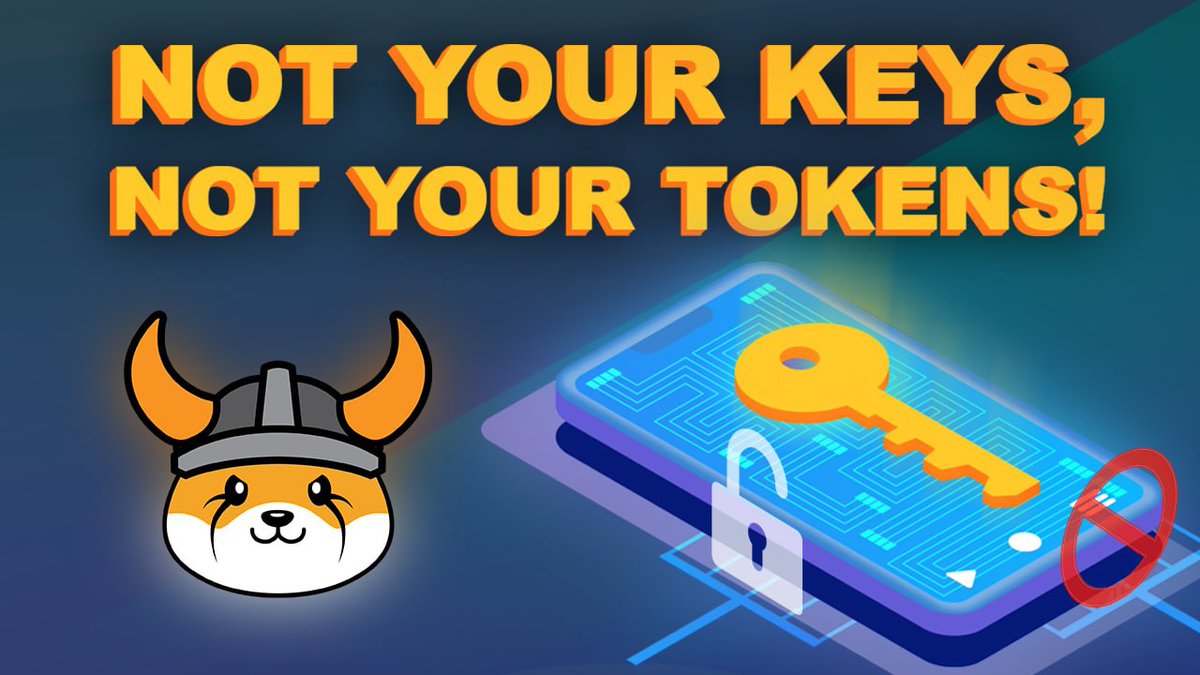 NOT YOUR KEYS, NOT YOUR TOKENS

If you don’t own your private keys, you don’t truly own your #FLOKI.

But when you do -- that's self custody.

📰👇
realflokiinu.medium.com/not-your-keys-…

📽👇
youtu.be/kqnbbrxvP_A