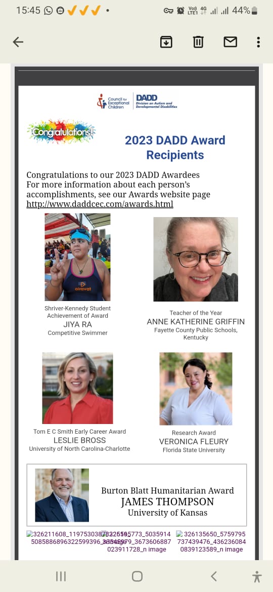 IN_WNC's tweet photo. This prestigious award was presented by the Division on Autism and Developmental Disabilities (DADD) based at USA at a ceremony held at DADD’s annual conference in Clearwater, Florida on 19 Jan 2023. Ms Jiya attended this award ceremony virtually. @IndiannavyMedia
@DefPROMumbai https://t.co/BuSiF29v8b