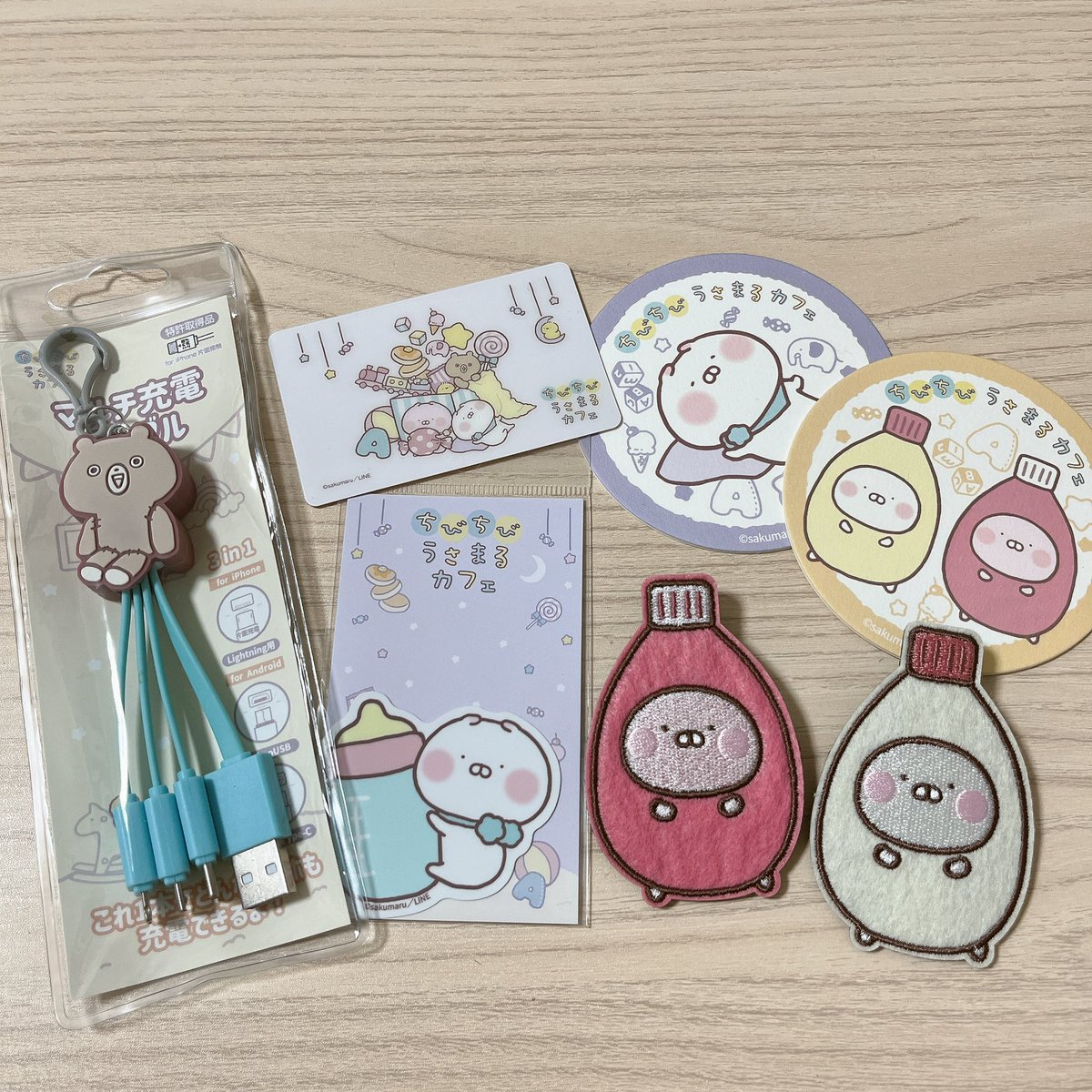 asu_usamaru51's tweet photo. 楽しみにしていた ちびちびうさまるカフェへ🌼
欲しかったグッズが売り切れていたのが残念だったけど、癒しの空間でちびちびうさまるの可愛さにやられました😳🧡 癒されたな～(◍˙∞˙◍)
#ちびちびうさまるカフェ 
#心斎橋PARCO https://t.co/O0U4D0mM1H