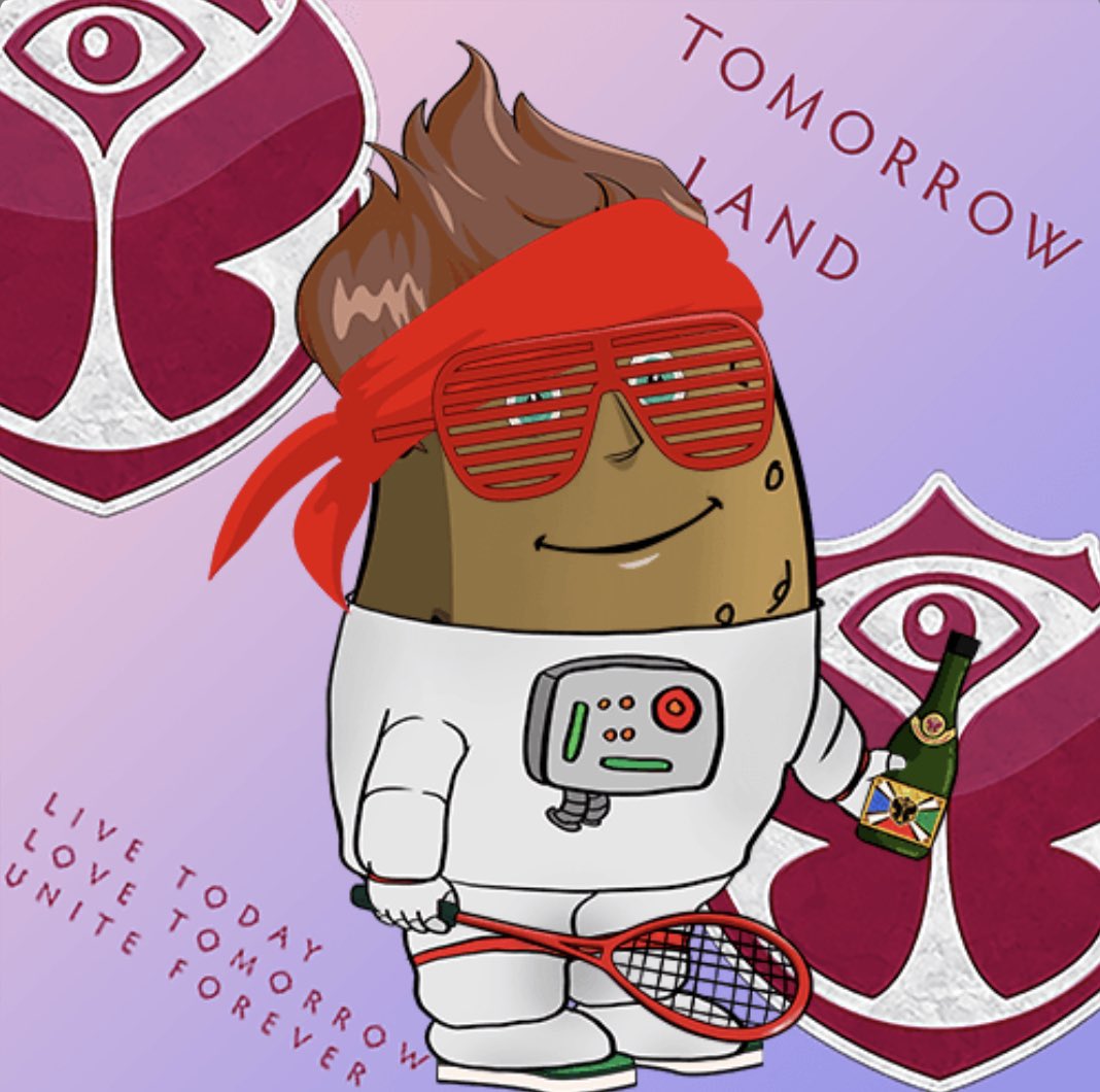 P30WLO's tweet photo. Grab you spud now! 0.3eth with a fp of 1eth! 🔥🔥🔥

There’s still up for grabs 

1x SpudKing, 18x Tomorrowland spuds crypto spuds and Super spuds in this collection🤩🤩🤩

https://t.co/ssd7ezt55A

#NoSpudNoParty #partyspudclub #Tomorrowland #WAGMIT #nfts https://t.co/6W7VRXSYJP